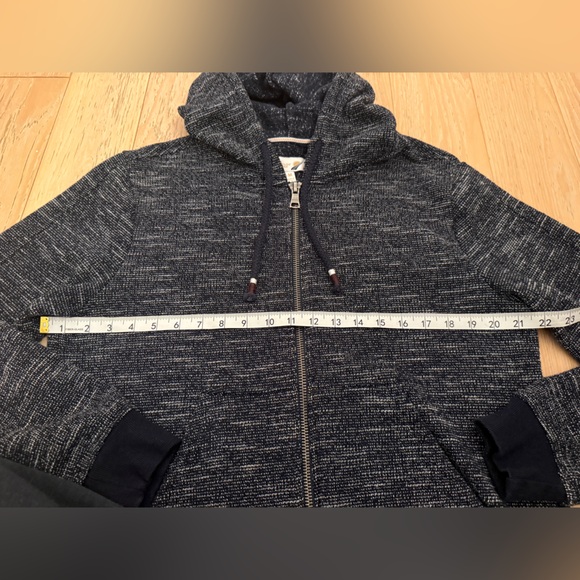 Fundamental Coast men’s sweatshirt zip up blue size M outdoors hiking earthy - Picture 4 of 9